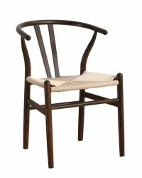 Stol - Alta (valnød/beige) - 2 stk