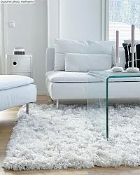 Ryatæpper - Janjira (hvid)