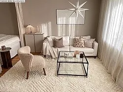 Runde tæpper - Monti (offwhite)