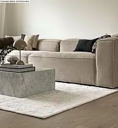 Viscose-tæppe - Jodhpur Special Luxury Edition (offwhite)