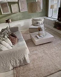 Ryatæpper - Cosy (beige)