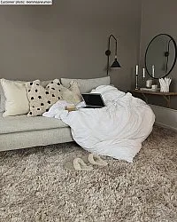 Ryatæpper - Kanvas (beige)