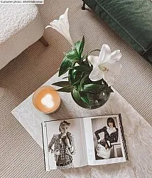 Uldtæppe - Coastal (creme)