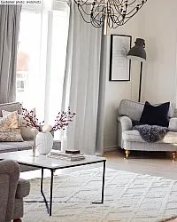 Ryatæpper - Rostock (offwhite)