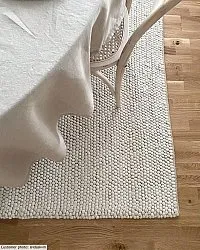 Uldtæppe - Avafors Wool Bubble (beige)