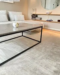 Wilton-tæppe - Art Silk (lysegrå/beige)