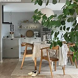 Uldtæppe - Coastal (creme)