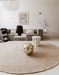Uldtæppe - Otago (beige)
