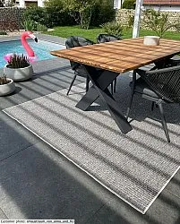 Tæpper til indendørs/udendørs brug - Tromsø (sølv)