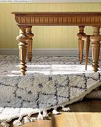 Ryatæpper - Marini (blå/multi)