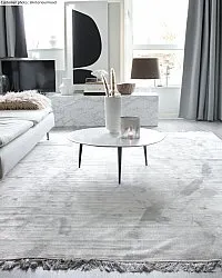 Wilton-tæppe - Art Silk (grå)