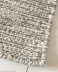 Uldtæppe - Dhurry (grå)