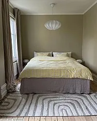 Bomuldstæppe - Inez (beige)