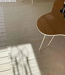 Uldtæppe - Hamilton (hvid)