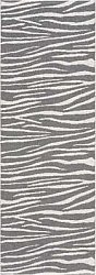 Plasttæpper - Horredstæppet Zebra (grå)