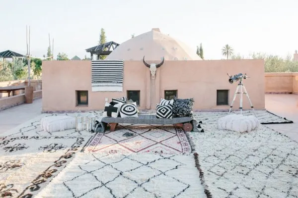 Hvordan Beni Ourain tæpper fremstilles