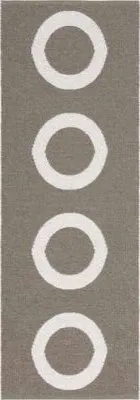 Plasttæpper - Horredstæppet Circus (mørkegrå)