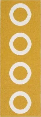 Plasttæpper - Horredstæppet Circus (sennep)