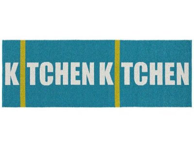 Plasttæpper - Horredstæppet Kitchen (turkis)