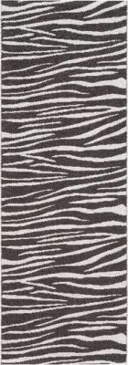 Plasttæpper - Horredstæppet Zebra (sort)