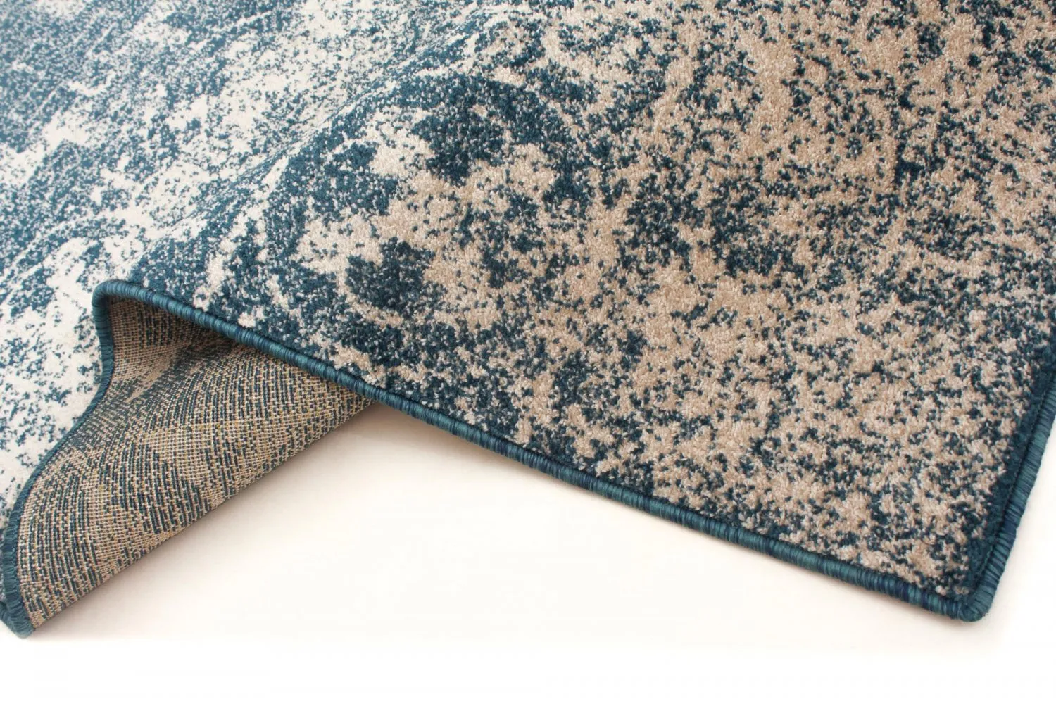 Wilton-tæppe - Giana (blå)