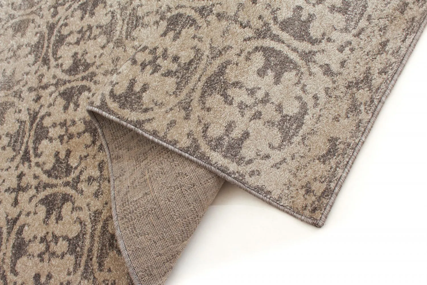 Wilton-tæppe - Teresa (grå)