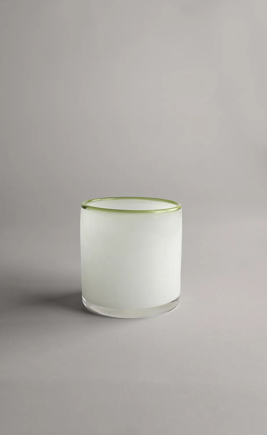 Lysestage M - Harmony (hvid/lysegrøn)