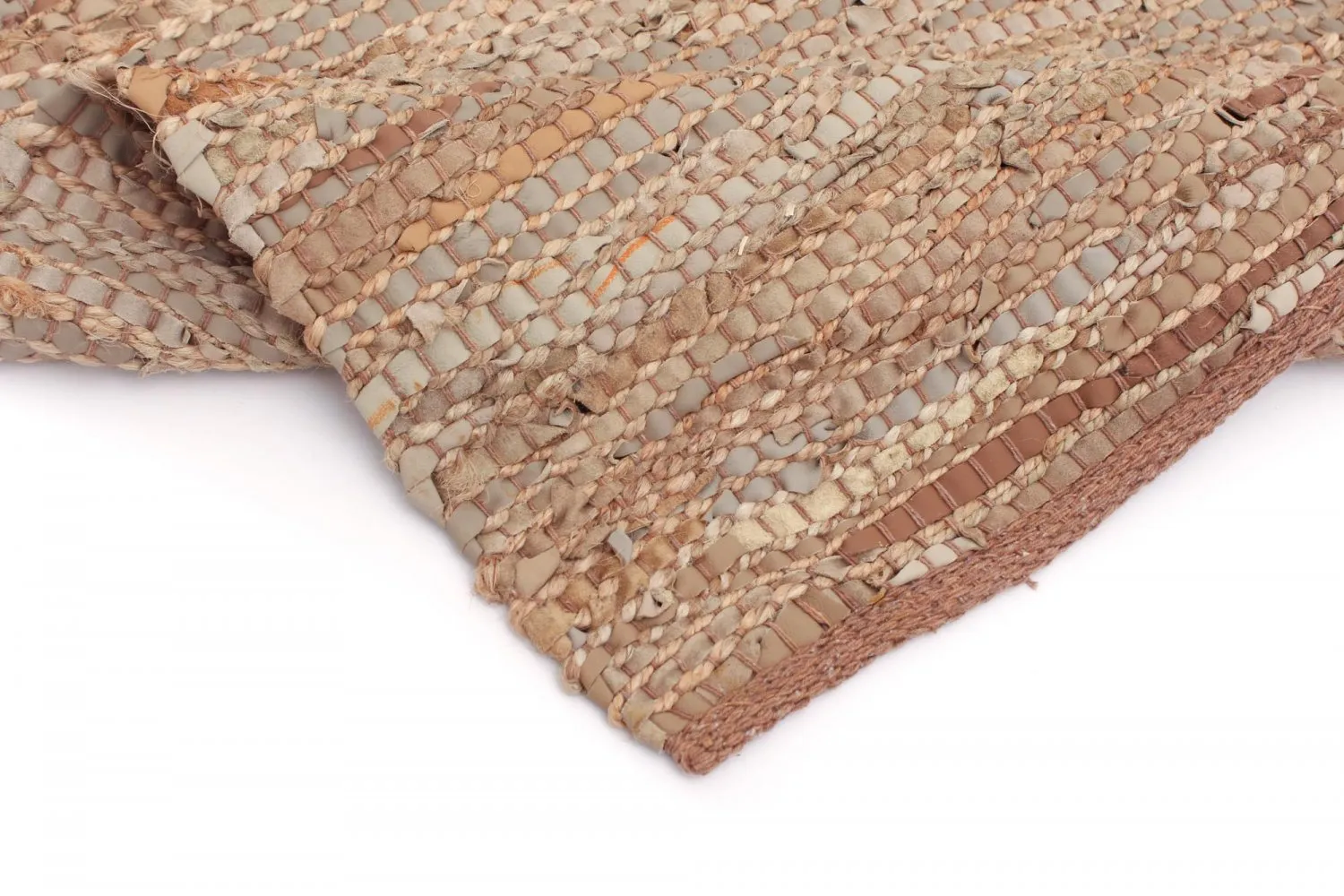Hamptæppe - Alamar (beige/brun)