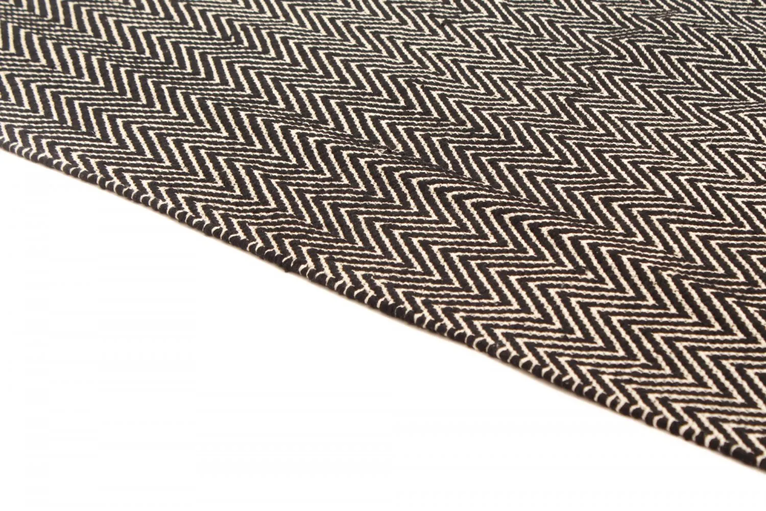 Kludetæppe - Marina (sort)