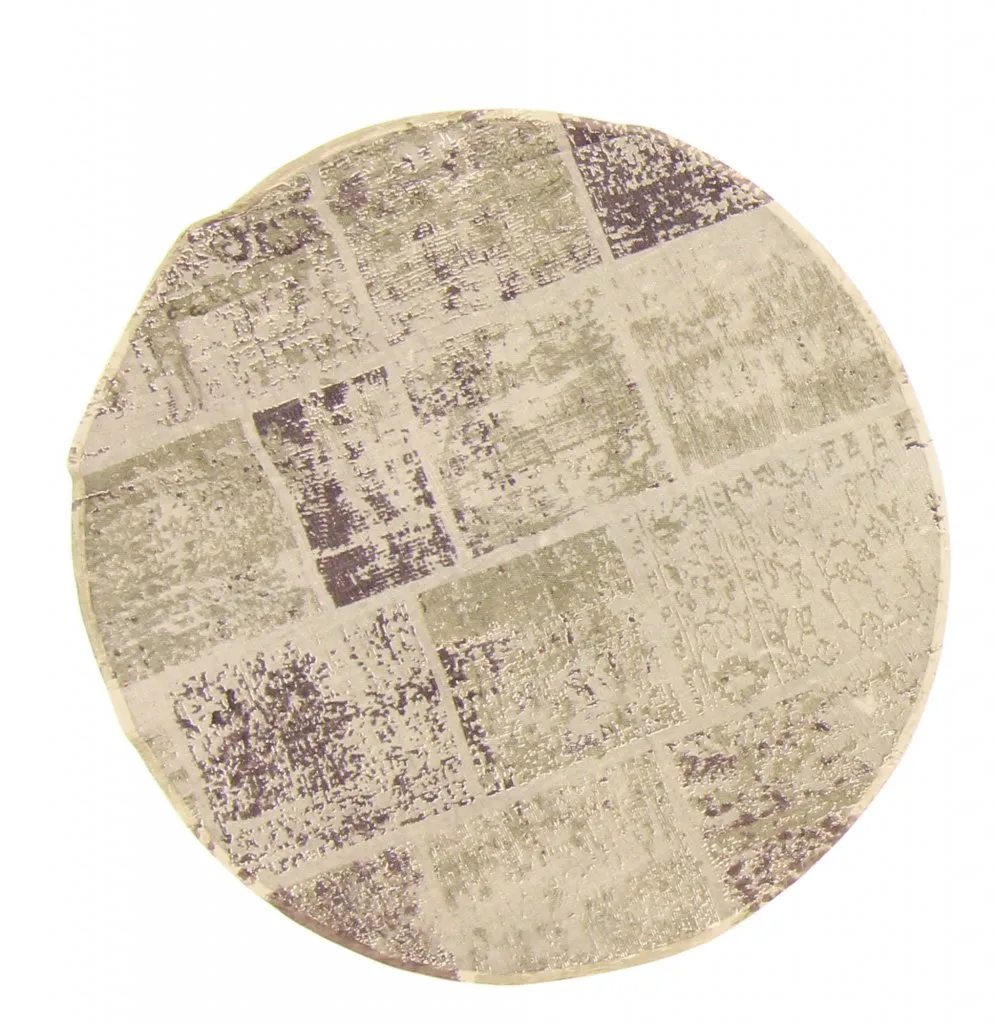 Kludetæppe - Lismore (rund) (grøn)