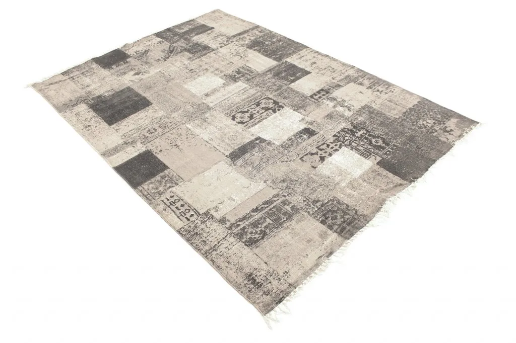 Kludetæppe - Bastia (grå)