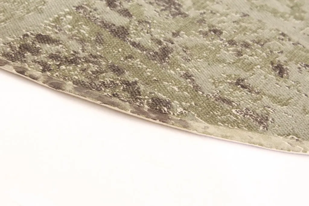 Kludetæppe - Lismore (rund) (grøn)