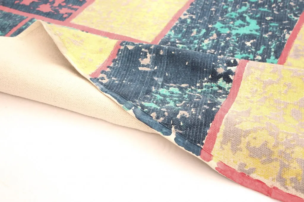 Kludetæppe - Bastia (rund) (multi)