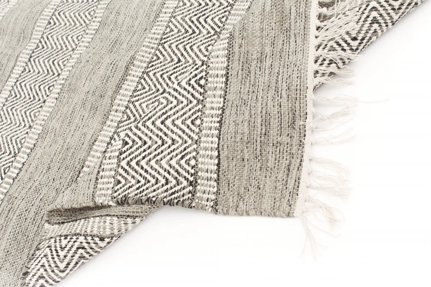 Kludetæppe fra Strehög of Sweden - Havtorn (grå)