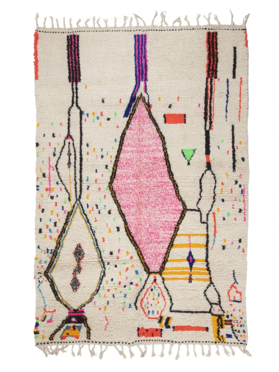 Kelimtæppe Marokkansk berber tæppe Azilal 310 x 200 cm