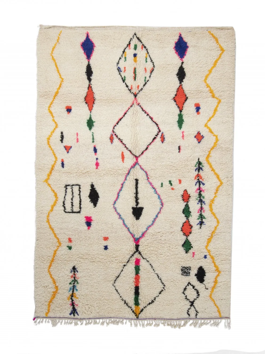 Kelimtæppe Marokkansk berber tæppe Azilal 290 x 200 cm