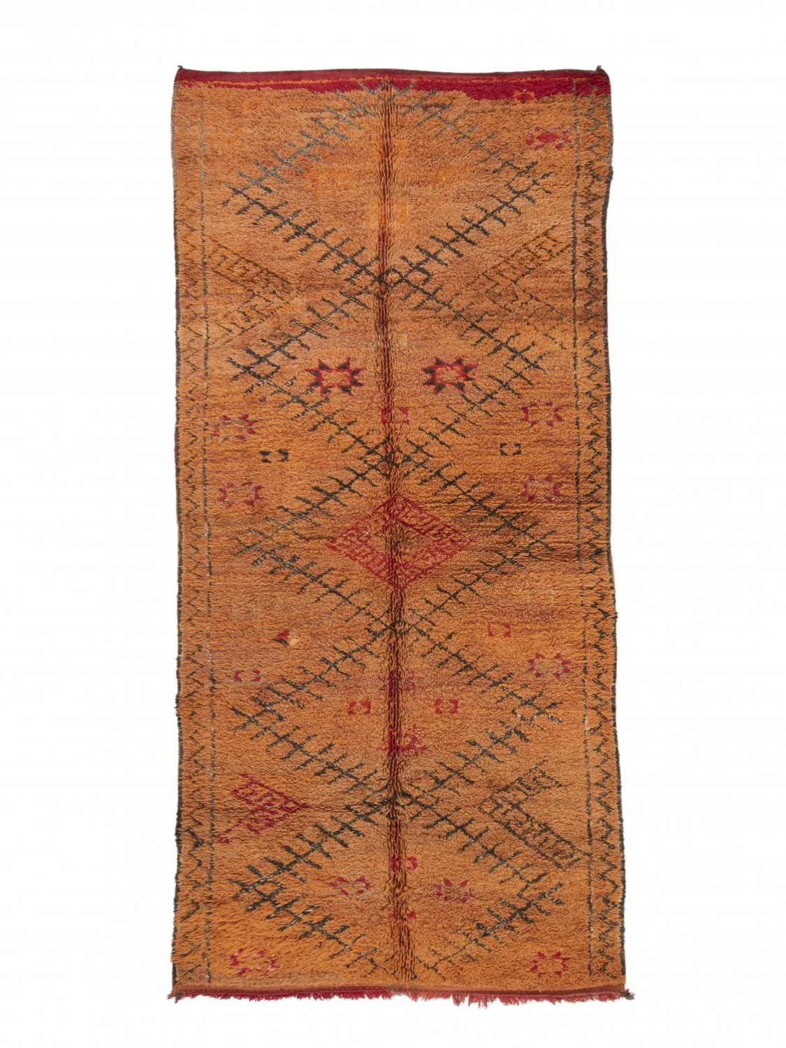 Kelimtæppe Marokkansk berber tæppe Azilal Special Edition 360 x 170 cm