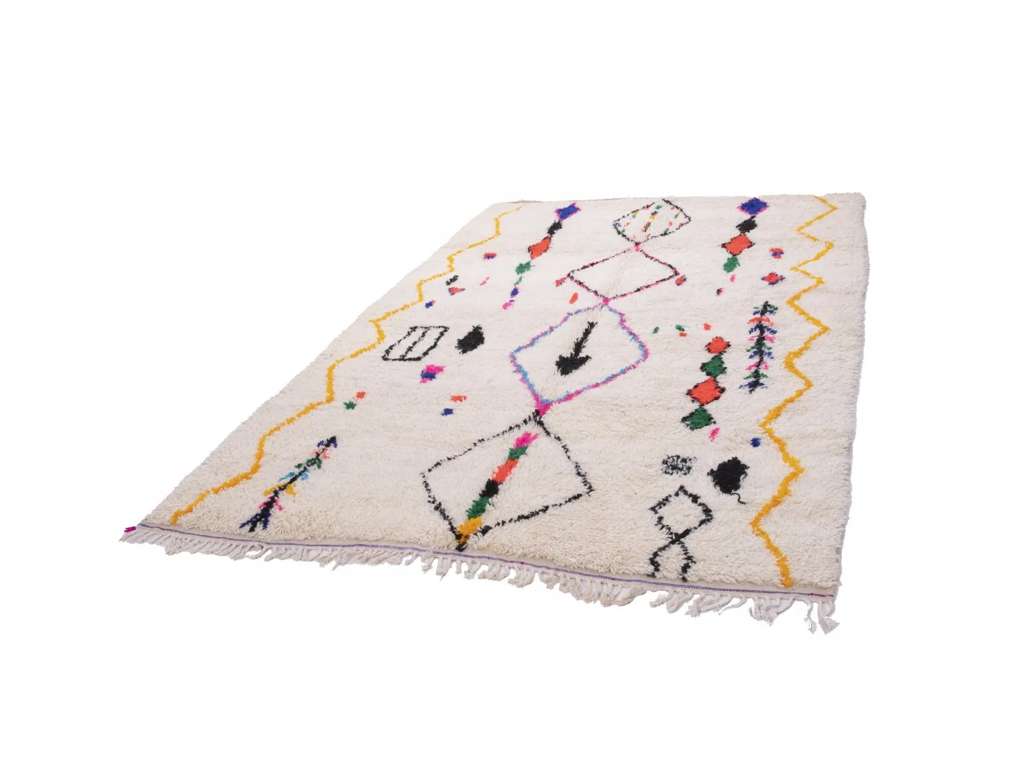 Kelimtæppe Marokkansk berber tæppe Azilal 290 x 200 cm