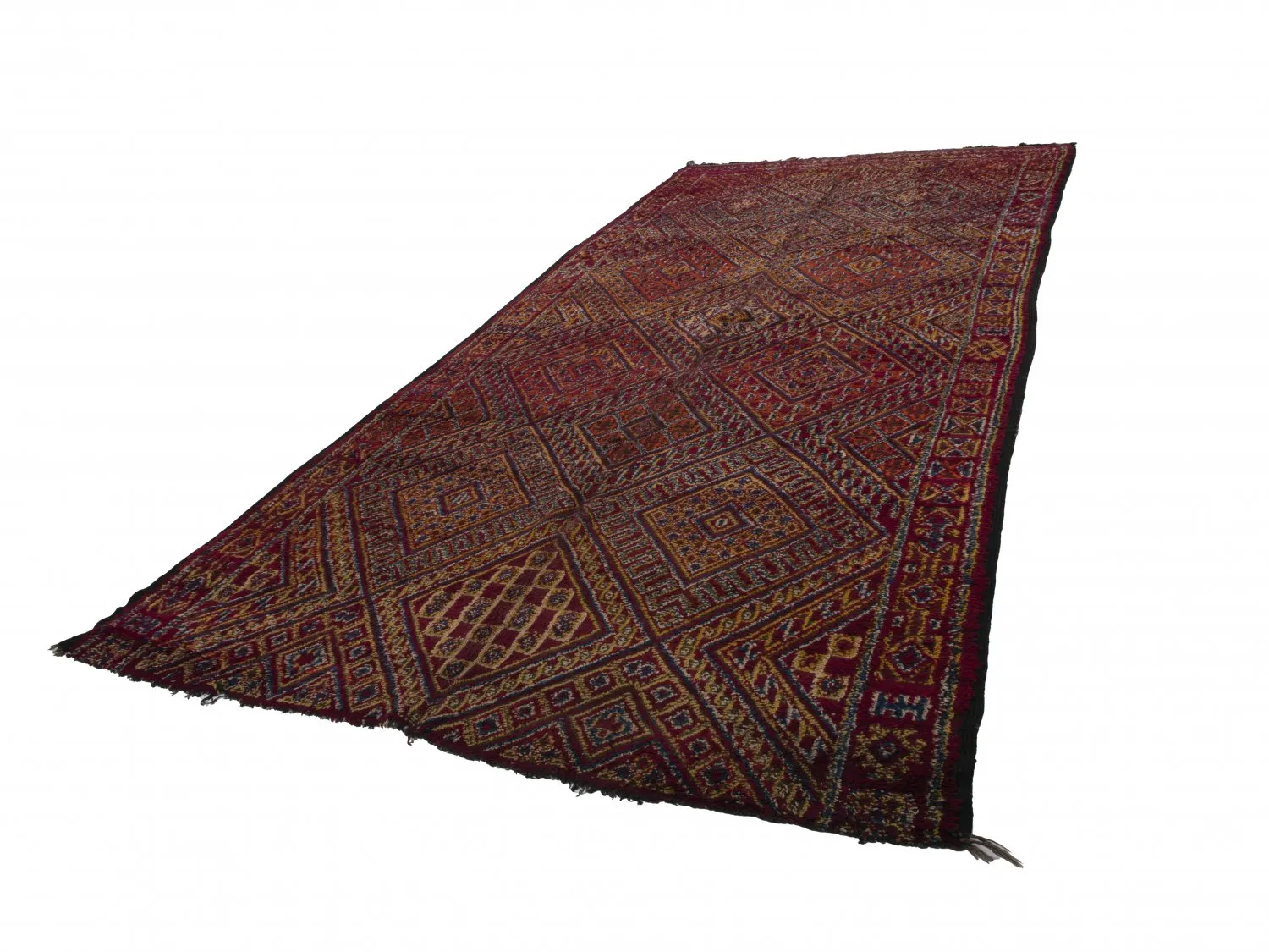 Kelimtæppe Marokkansk berber tæppe Azilal Special Edition 440 x 220 cm