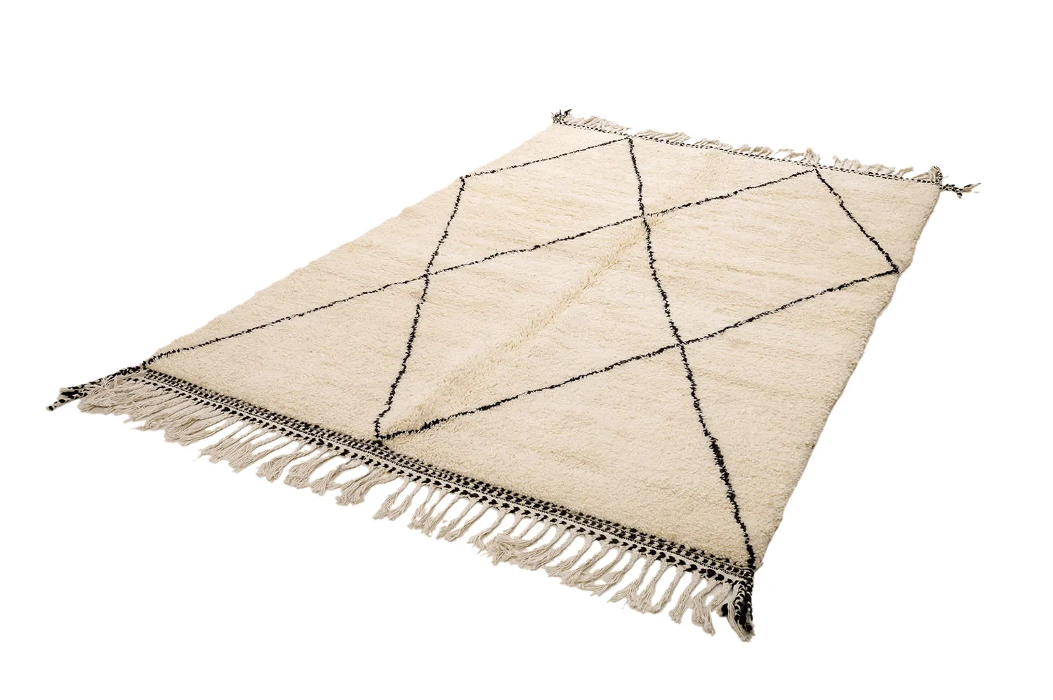 Kelimtæppe Marokkansk berber Beni Ouarain 165 x 260 cm