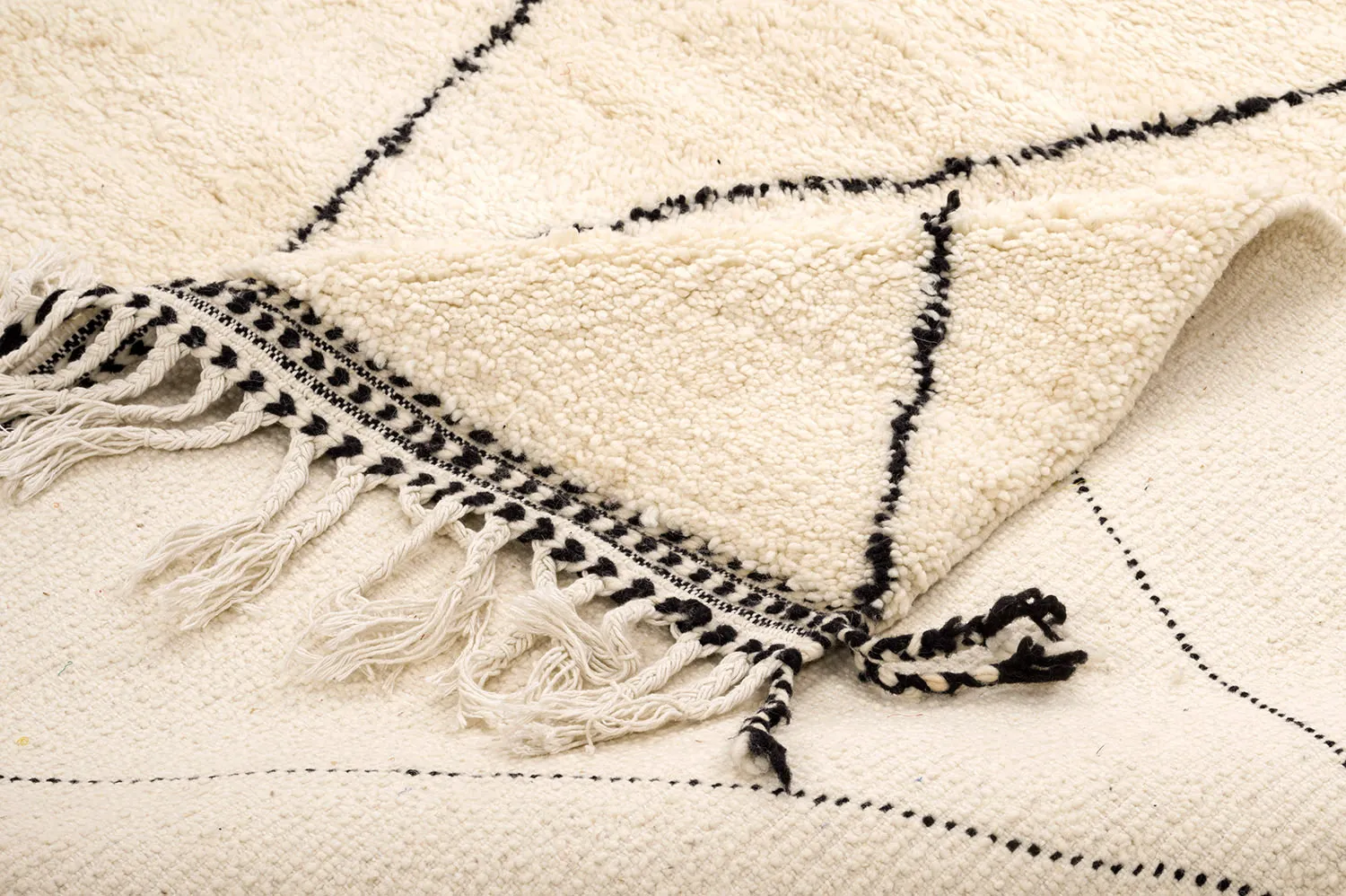 Kelimtæppe Marokkansk berber Beni Ouarain 165 x 260 cm