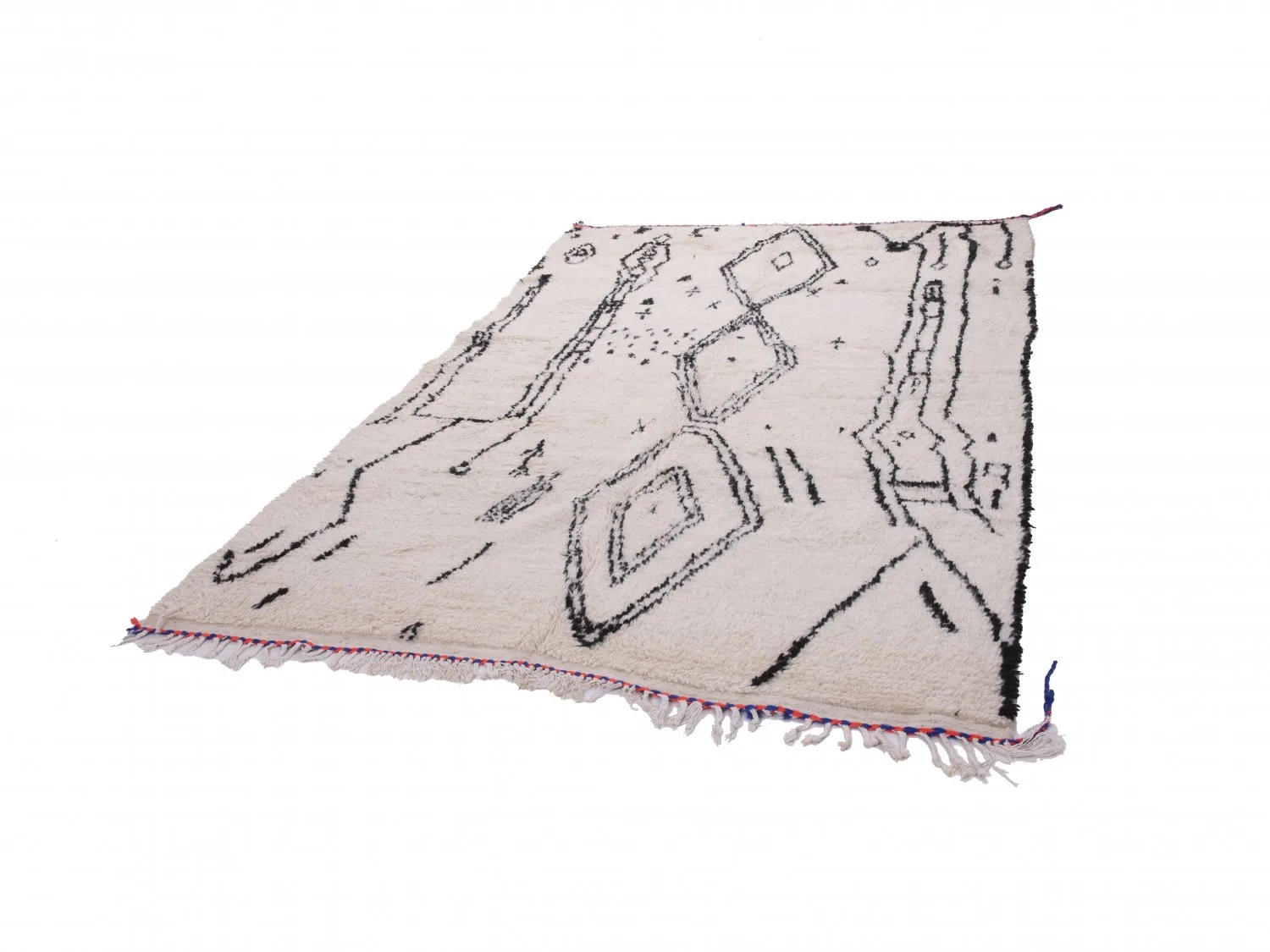 Kelimtæppe Marokkansk berber tæppe Azilal 300 x 190 cm