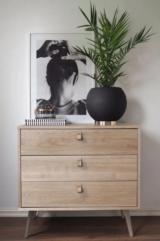 Kommode - Nordisk (egetræ)