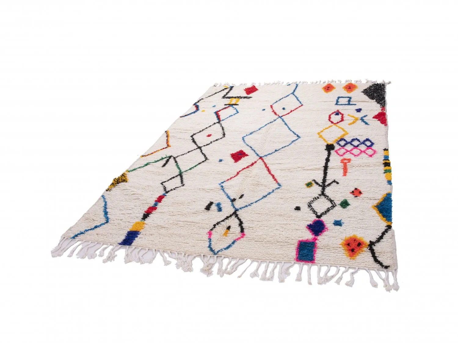 Kelimtæppe Marokkansk berber tæppe Azilal 290 x 190 cm