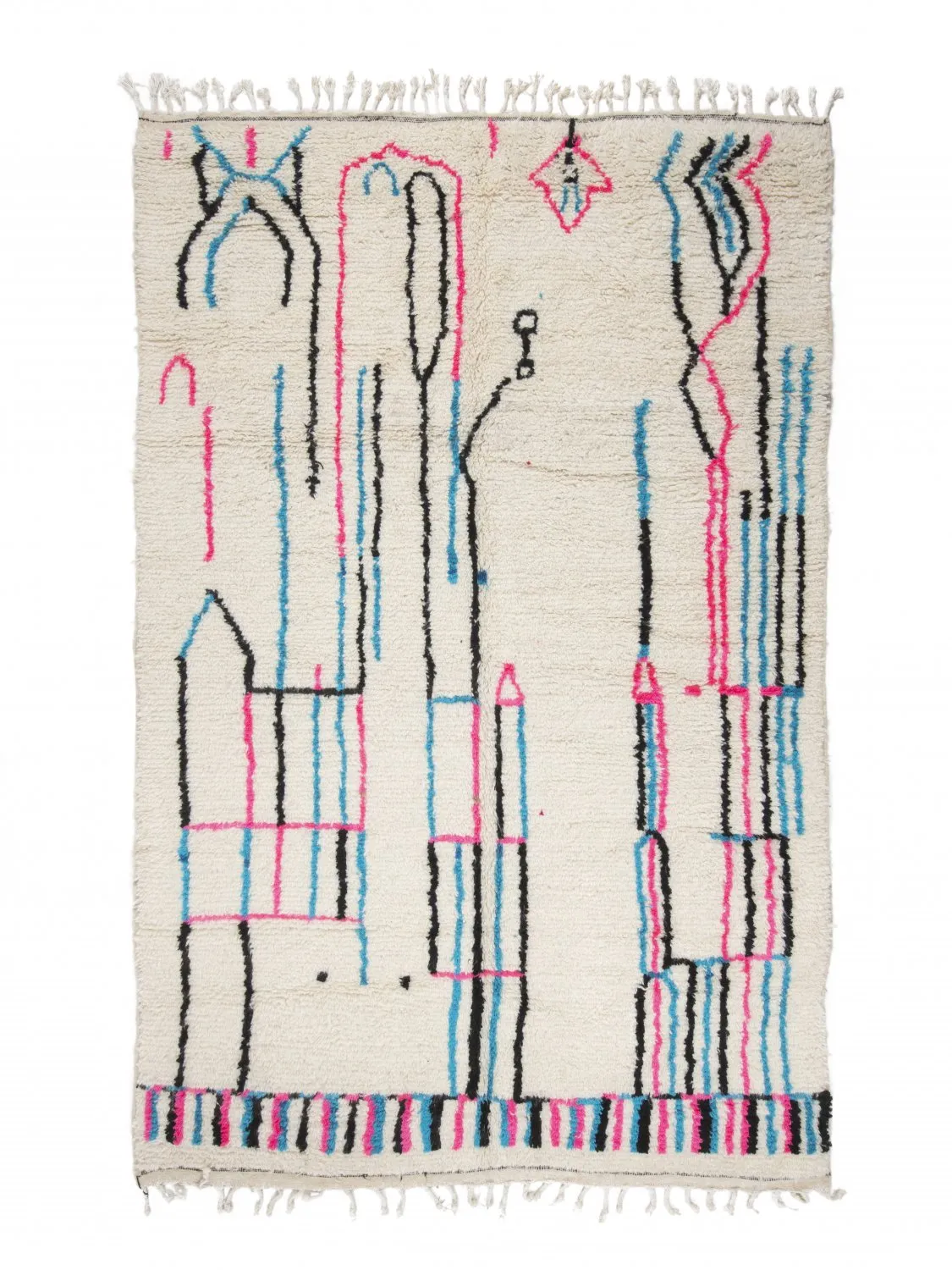 Kelimtæppe Marokkansk berber tæppe Azilal 310 x 200 cm