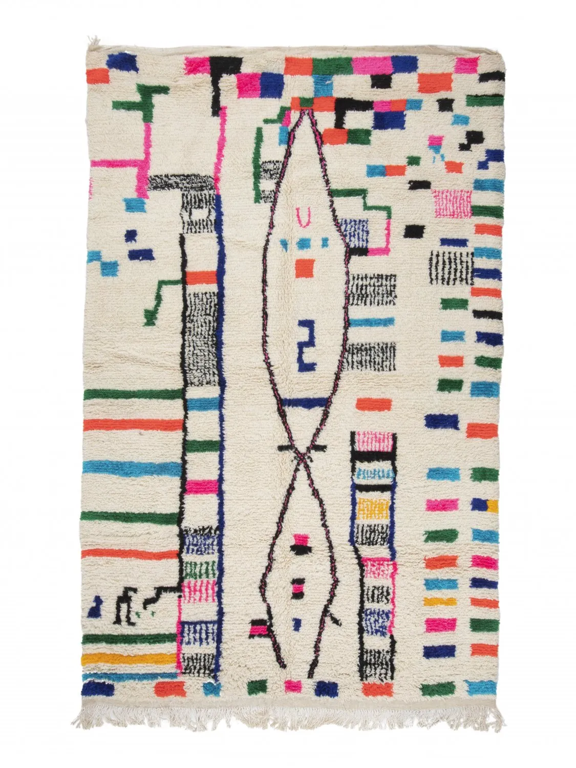 Kelimtæppe Marokkansk berber tæppe Azilal 320 x 200 cm