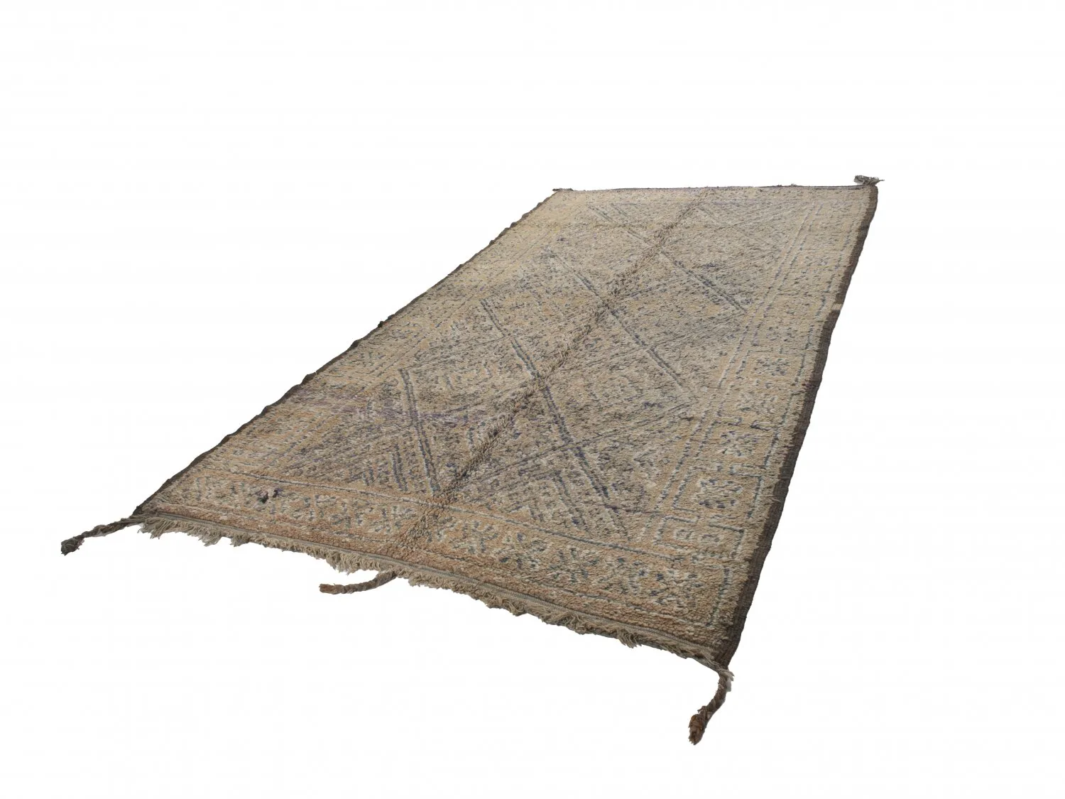 Kelimtæppe Marokkansk berber tæppe Azilal Special Edition 350 x 200 cm