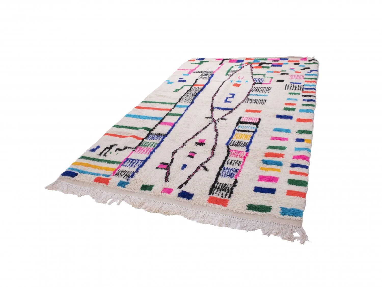 Kelimtæppe Marokkansk berber tæppe Azilal 320 x 200 cm