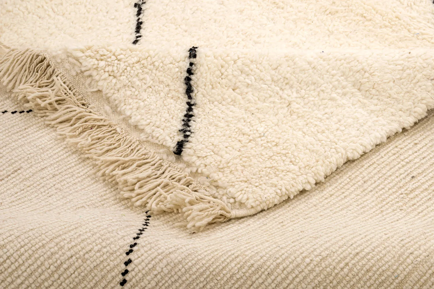 Kelimtæppe Marokkansk berber Beni Ouarain 155 x 275 cm