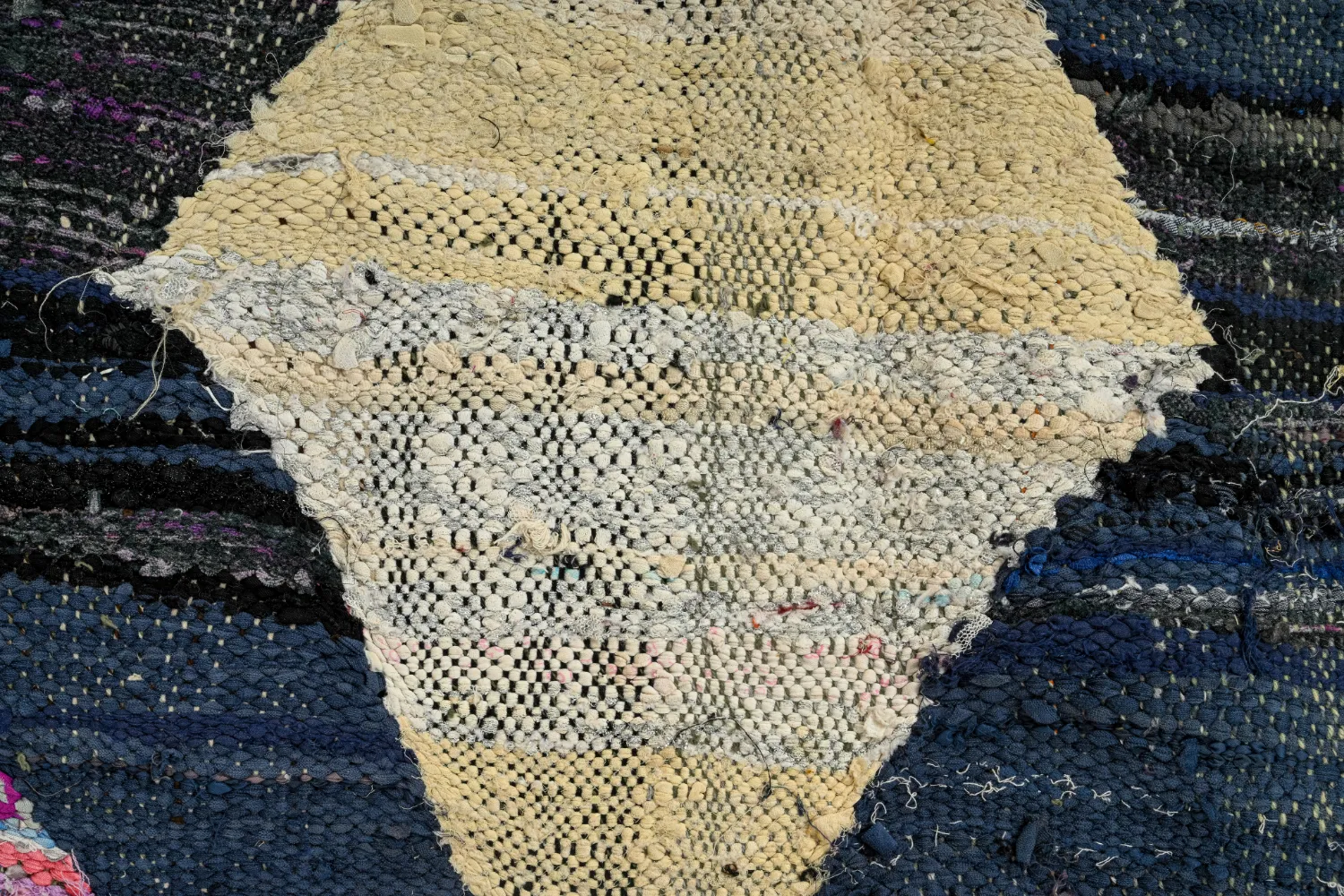 Marokkansk berber tæppe Boucherouite 155 x 285 cm